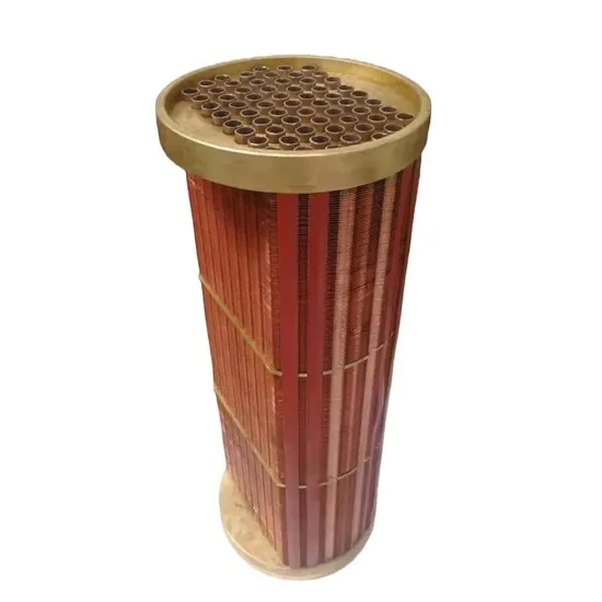 Copper Fin Marine Shell Core Intercooler Heat Exchanger price