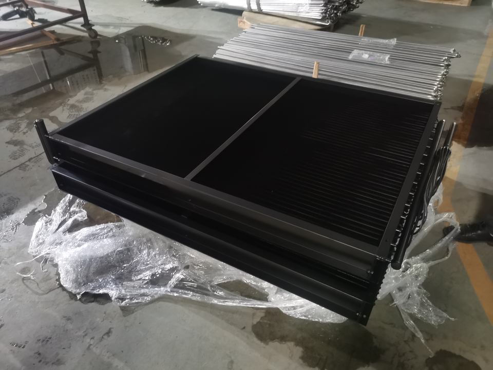 Corrosion Resistant Copper Tube Finned Heat Exchanger Evaporator Advanced Nanocoating For Biotech Machinery High Energy factory