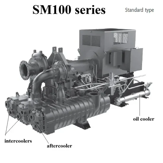Hanwha Samsung Air Cooler Aftercooler For Air Compressor Sm7100 suppliers