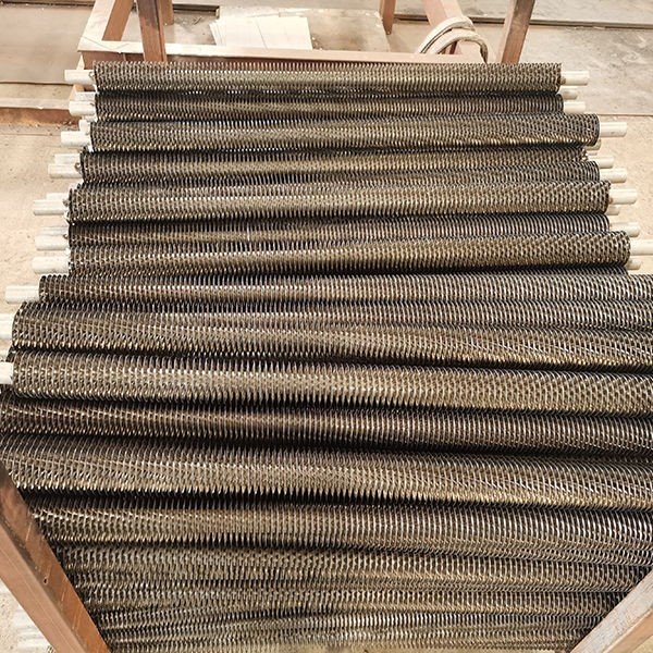 Factory Price Heat Exchanger Extruded Longitudinal Finned Tube Aluminum Fins Heater Parts TUV CE Certified Drying Equipment suppliers
