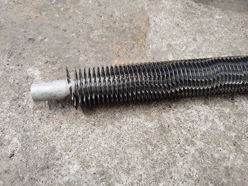 Factory Price Heat Exchanger Extruded Longitudinal Finned Tube Aluminum Fins Heater Parts TUV CE Certified Drying Equipment price