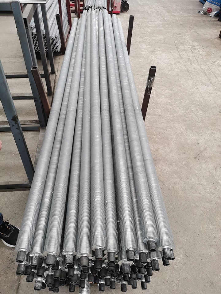 Factory Price Heat Exchanger Extruded Longitudinal Finned Tube Aluminum Fins Heater Parts TUV CE Certified Drying Equipment factory