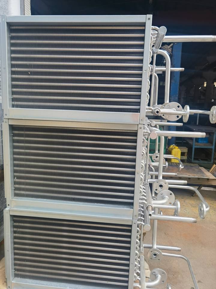 High-Efficiency Finned Tube Water To Air Heat Exchanger Fan Fluid To Air Heat Pump System For HVAC&Industrial Applications high quality
